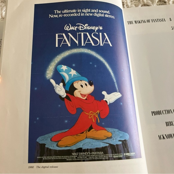 WALT DISNEY'S FANTASIA by John Culhane, 1987 ABRAMS ED. - Picture 6 of 13